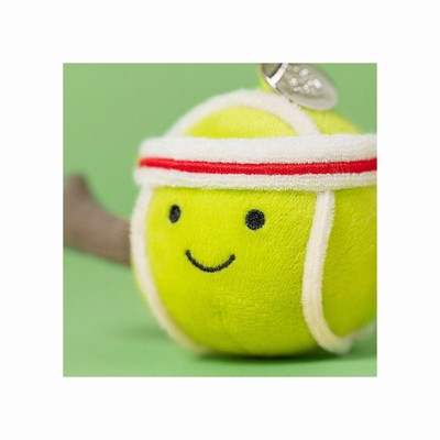 Jellycat Sports Tennis Bag Charm UK | 56274ZNXC
